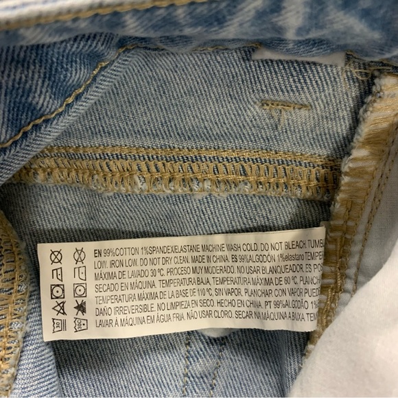Forever 21 jeans distressed skirt - Picture 5 of 6